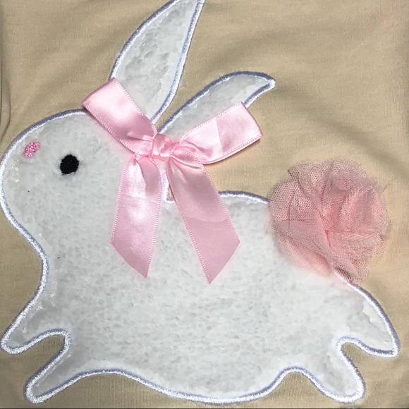 ❗️LAST ONE❗️2pc. Easter Bunny Capri Set - Picture 3 of 3